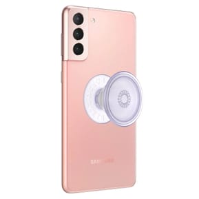 Popsockets PopGrip Téléphone Maintien Support Vidéo Design Violet Translucide — image 2