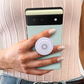 Popsockets PopGrip Téléphone Maintien Support Vidéo Design Violet Translucide — image 3