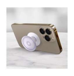 Popsockets PopGrip Téléphone Maintien Support Vidéo Design Violet Translucide