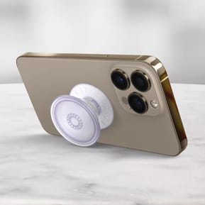 Popsockets PopGrip Téléphone Maintien Support Vidéo Design Violet Translucide — image 4