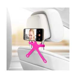 Popsockets PopMount 2 Support smartphone Silicone flexible Multifonction Rose