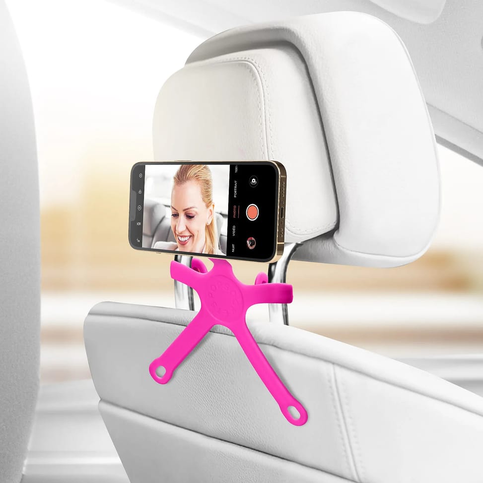 Popsockets PopMount 2 Support smartphone Silicone flexible Multifonction Rose — image 5