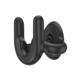 Popsockets Support voiture Multi-surface Fixation adhésive Modèle PopMount Noir