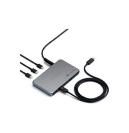 Satechi Hub Multiport Slim Thunderbolt 4 avec 6 Ports Gris