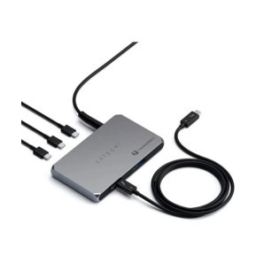 Satechi Hub Multiport Slim Thunderbolt 4 avec 6 Ports Gris