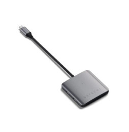 Satechi Hub USB-C 100W Power Delivery 4 Ports de Données Gris