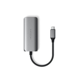 Satechi Hub USB-C 4-en-1 avec Ethernet 2.5 Gbps en Aluminium Gris