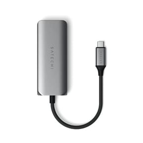 Satechi Hub USB-C 4-en-1 avec Ethernet 2.5 Gbps en Aluminium Gris — image 2