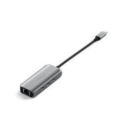 Satechi Hub USB-C 4-en-1 avec Ethernet 2.5 Gbps en Aluminium Gris