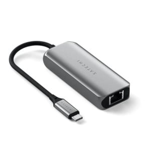 Satechi Hub USB-C 4-en-1 avec Ethernet 2.5 Gbps en Aluminium Gris