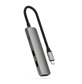 Satechi Hub USB-C Slim Multiport 4-in-1 4K...