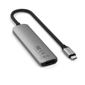 Satechi Hub USB-C Slim Multiport 4-in-1 4K Power Delivery 100W Gris — image 3
