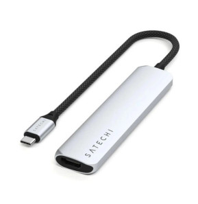 Satechi Hub USB-C Slim Multiport 6-in-1 4K...