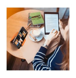 Satechi Support Wallet Compatible avec le MagSafe Orange