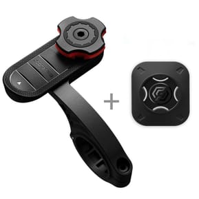 Spigen SGP Support Vélo Fixation Gearlock Rotatif Adaptateur Adhésif Out Front Noir