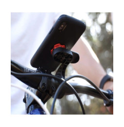 Spigen SGP Support Vélo Fixation Gearlock Rotatif Adaptateur Adhésif Out Front Noir