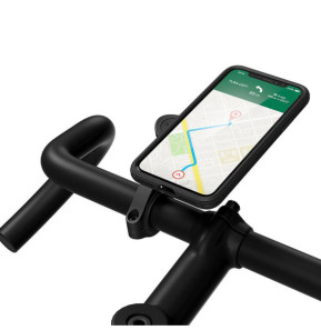 Spigen SGP Support Vélo Fixation Gearlock Rotatif Adaptateur Adhésif Out Front Noir