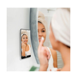 Swissten 2x Plaques Métalliques Smartphone Adaptateur Support Magnétique Noir