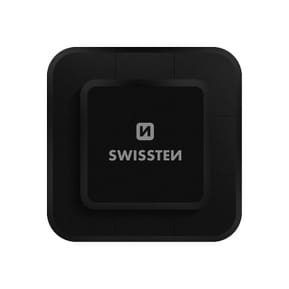 Swissten Adaptateur Smartphone pour Support Easy Lock Fixation Adhésive 3M Noir — image 2