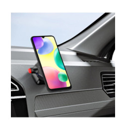 Swissten Adaptateur Smartphone pour Support Easy Lock Fixation Adhésive 3M Noir