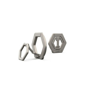 UAG Support Magnétique pour Smartphone Ring Stand en Anneau Fixation Solide Gris