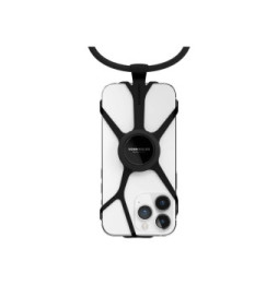 VONMAHLEN Sangle pour Smartphone Universel Modèle Infinity Réglable 150cm Noir