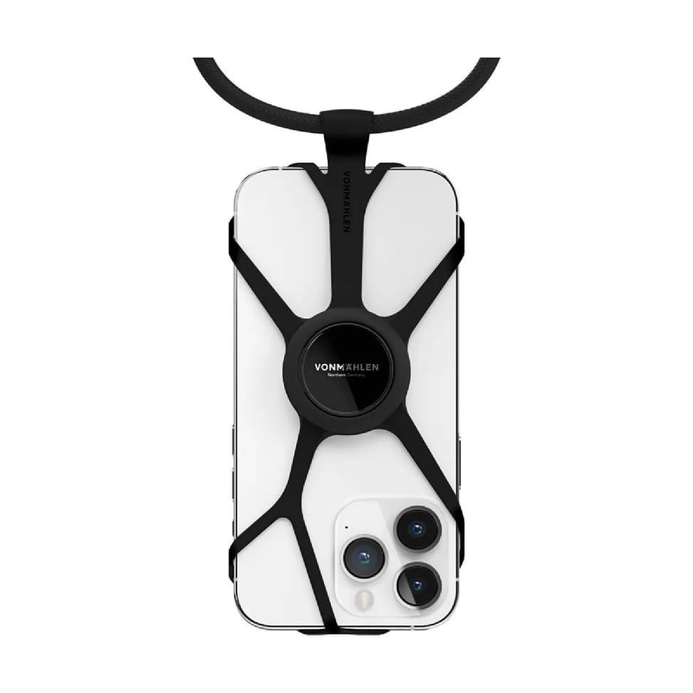 VONMAHLEN Sangle pour Smartphone Universel Modèle Infinity Réglable 150cm Noir — image 2