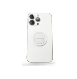 VONMAHLEN Support Bague pour Téléphone Modèle Backflip Allroundo Fixation Magnétique Blanc