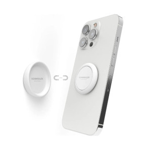 VONMAHLEN Support Bague pour Téléphone Modèle Backflip Allroundo Fixation Magnétique Blanc