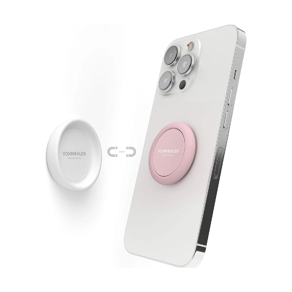 VONMAHLEN Support Bague pour Téléphone Modèle Backflip Allroundo Fixation Magnétique Rose — image 3