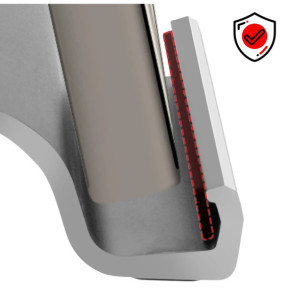 XO Support Bureau en Aluminium Minimaliste Pour Smartphone Gris