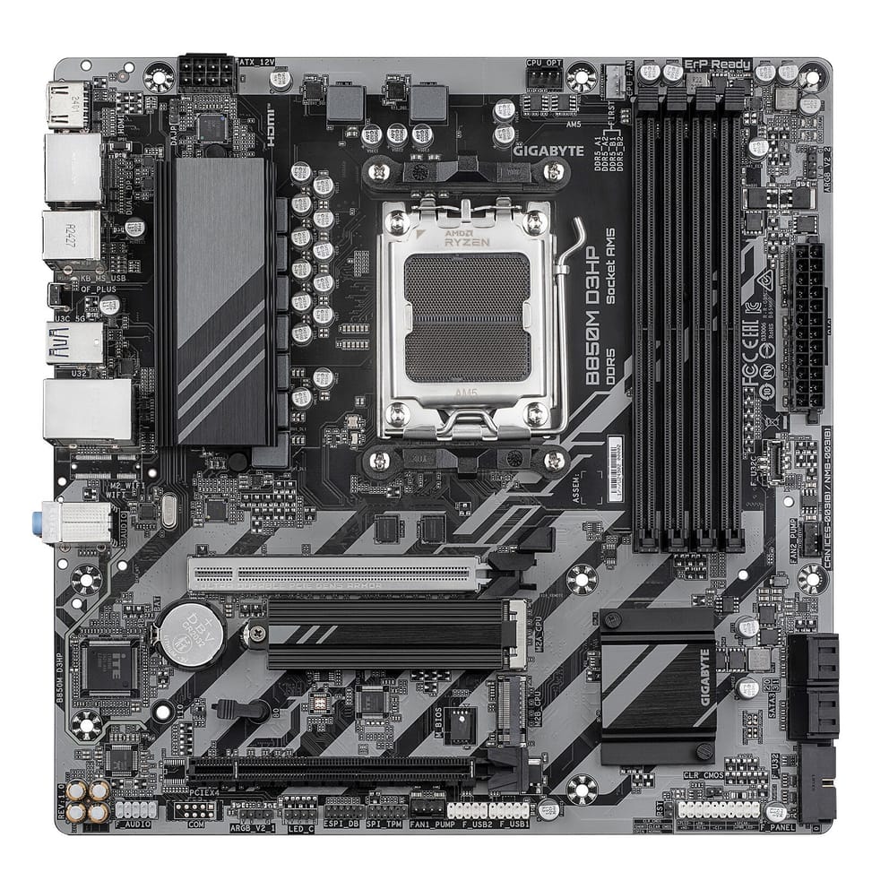 Gigabyte B850M D3HP — image 2