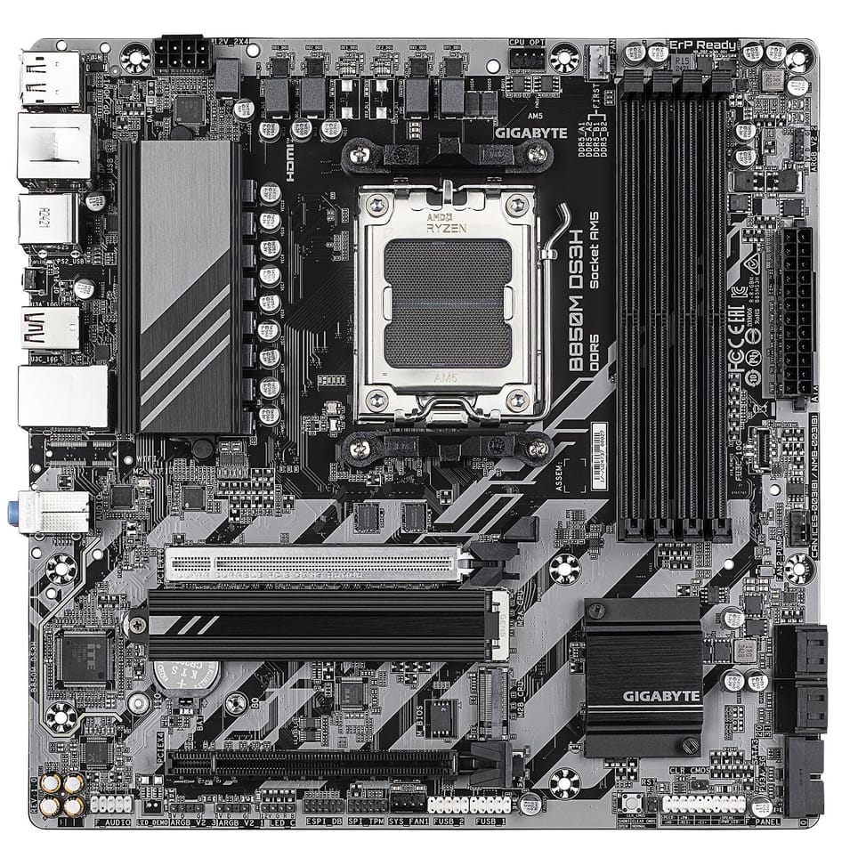 Gigabyte B850M DS3H — image 2