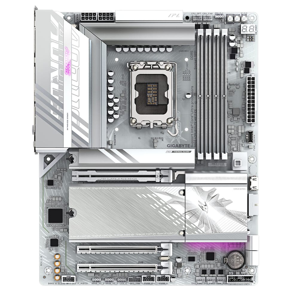 Gigabyte B860 AORUS ELITE WIFI7 ICE — image 3