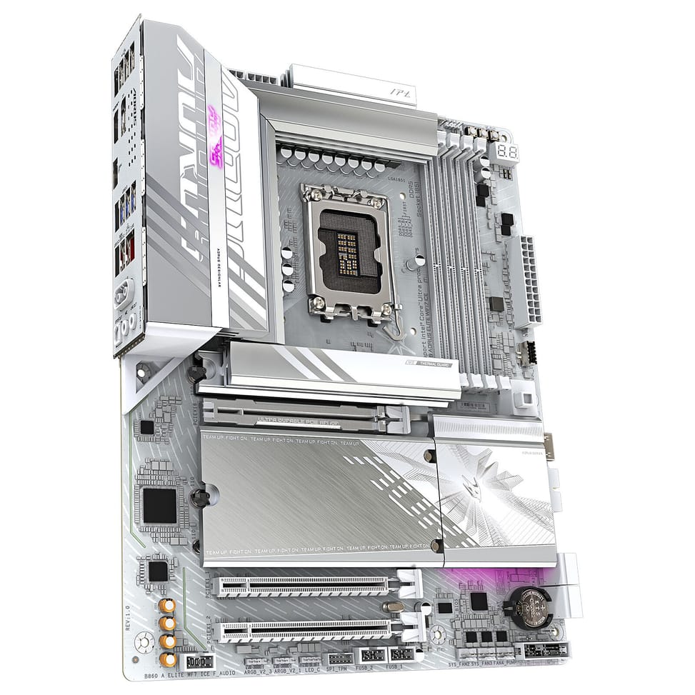 Gigabyte B860 AORUS ELITE WIFI7 ICE — image 4