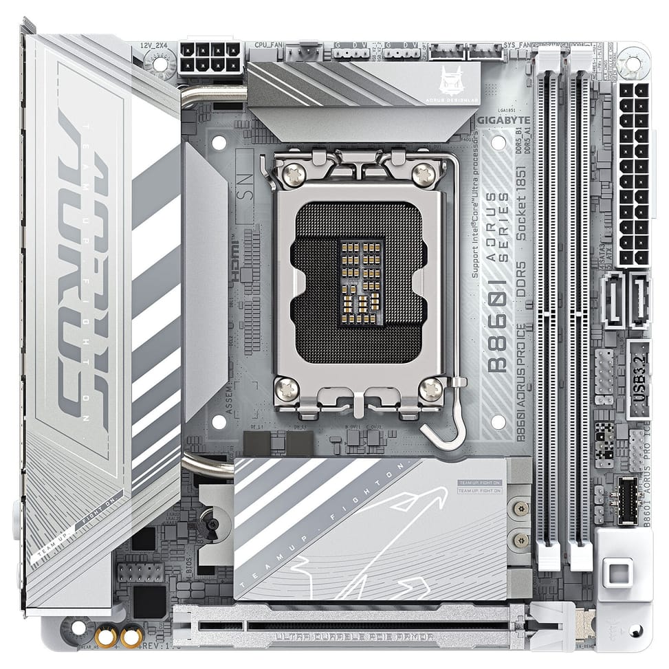 Gigabyte B860I AORUS PRO ICE — image 3