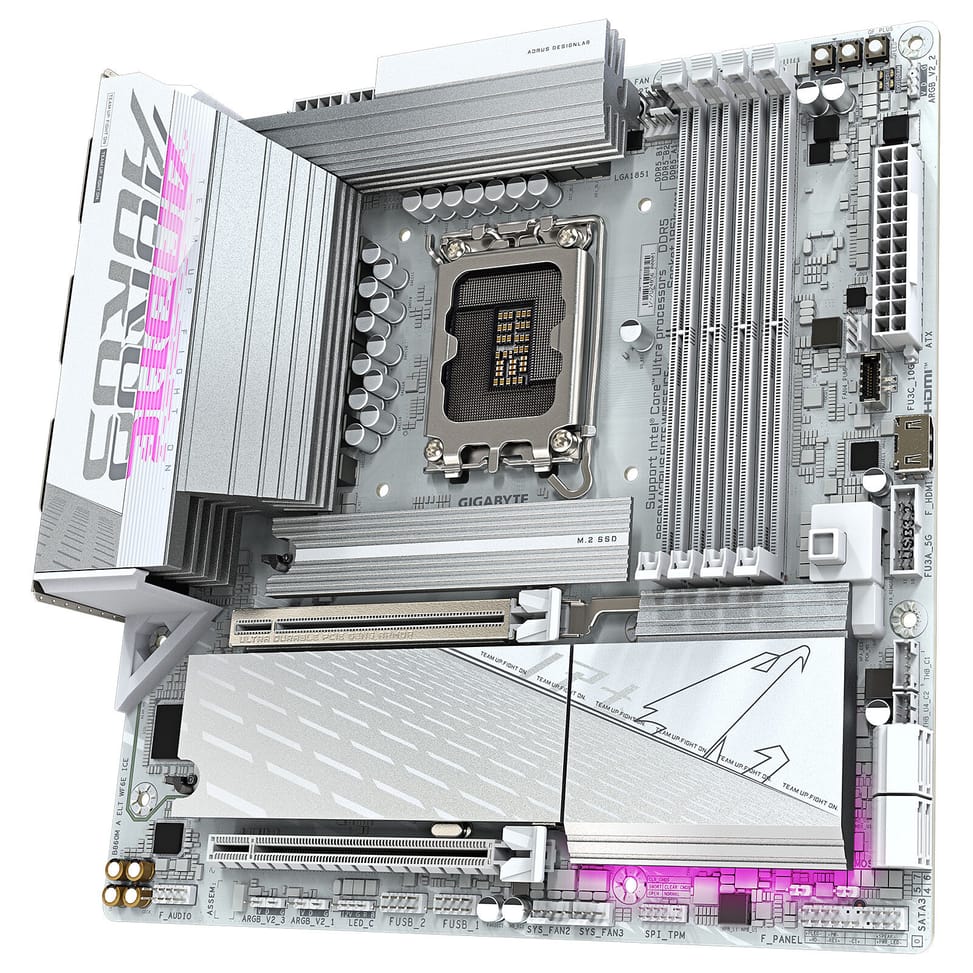 Gigabyte B860M AORUS ELITE WIFI6E ICE — image 2