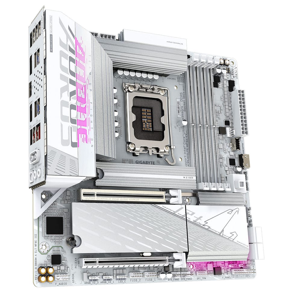 Gigabyte B860M AORUS ELITE WIFI6E ICE — image 4