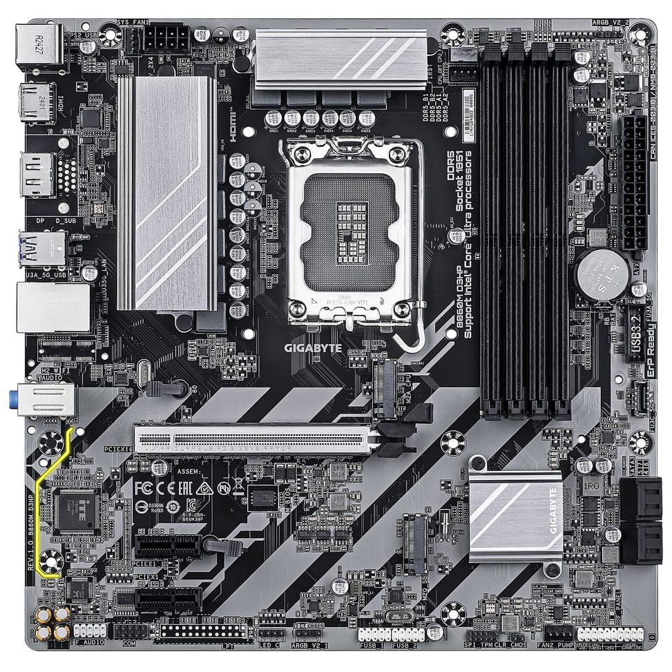 Gigabyte B860M D3HP — image 2