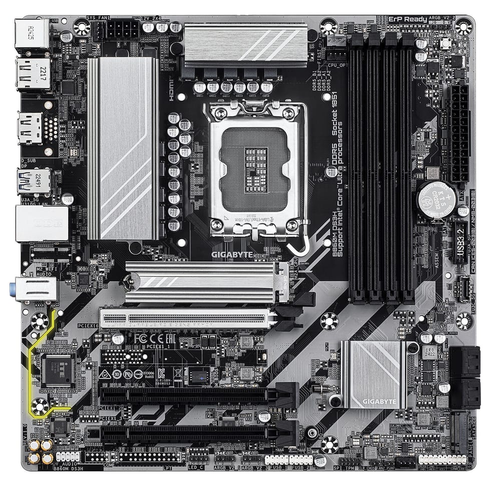 Gigabyte B860M DS3H — image 2