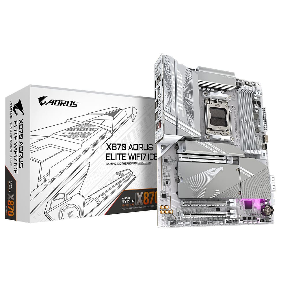 Gigabyte X870 AORUS ELITE WIFI7 ICE — image 1