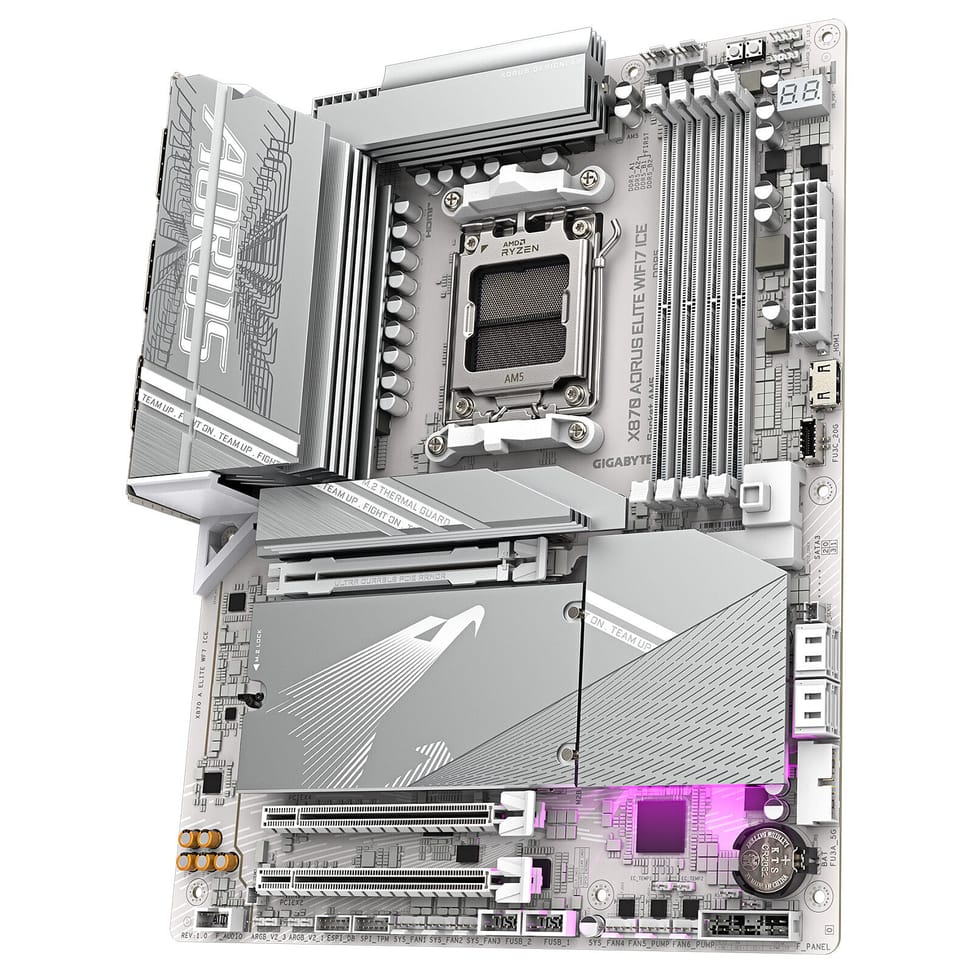Gigabyte X870 AORUS ELITE WIFI7 ICE — image 3
