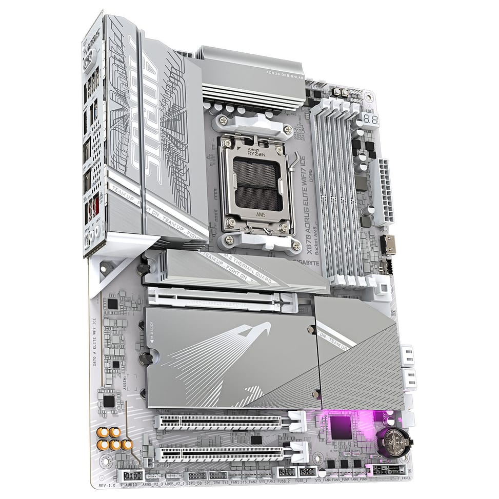 Gigabyte X870 AORUS ELITE WIFI7 ICE — image 4