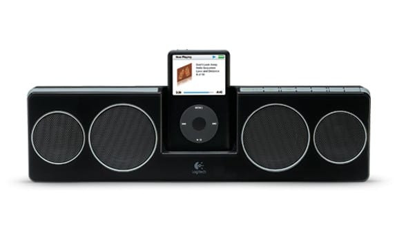 Haut-parleur Stéréo Logitech Pure-Fi Anywhere 2 pour iPod/iPhone (984-000061)