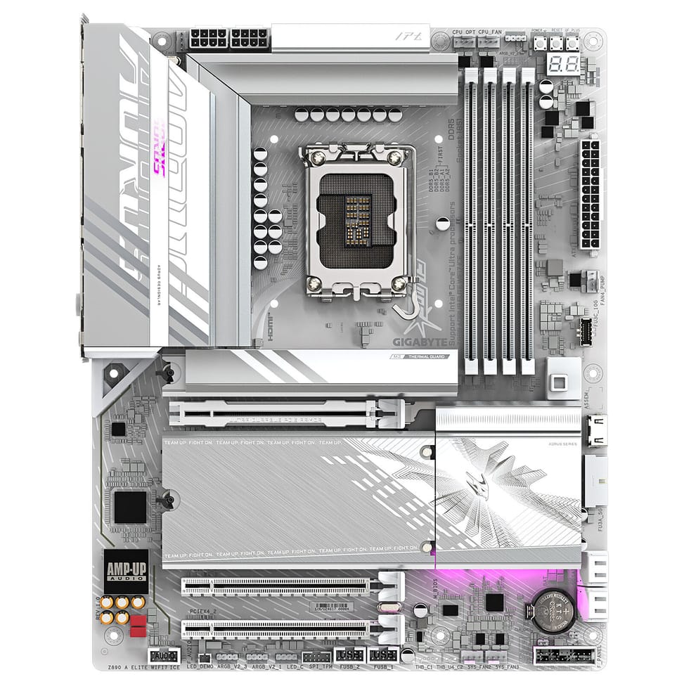 Gigabyte Z890 AORUS ELITE WIFI7 ICE — image 3