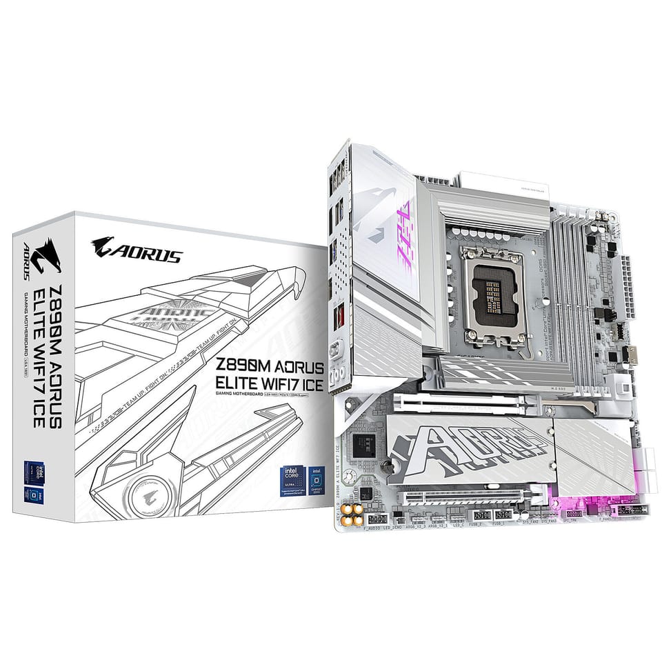 Gigabyte Z890M AORUS ELITE WIFI7 ICE — image 1