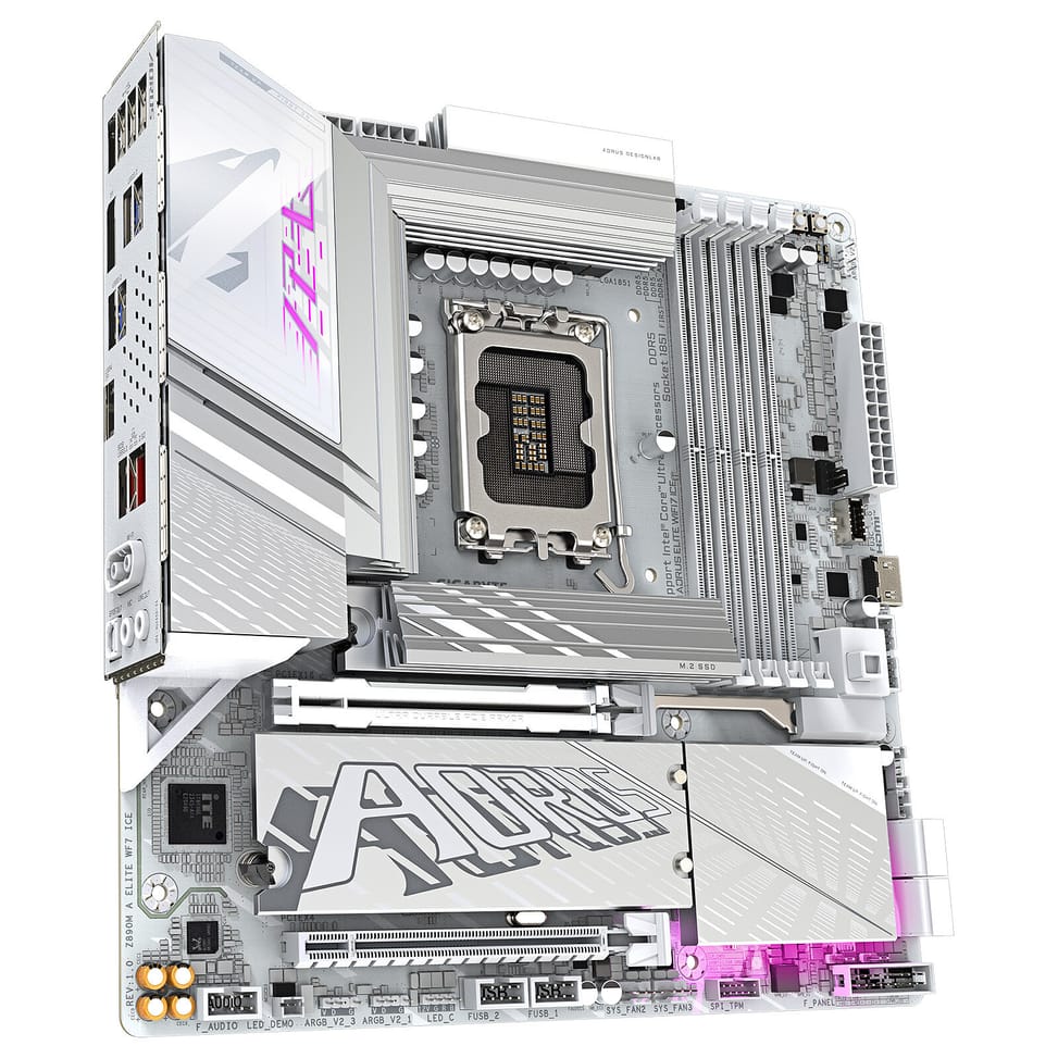 Gigabyte Z890M AORUS ELITE WIFI7 ICE — image 4