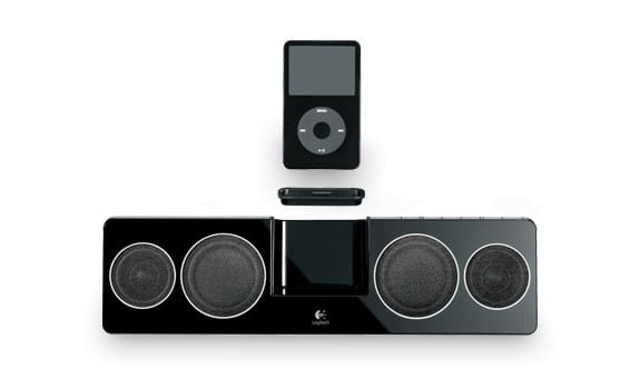 Haut-parleur Stéréo Logitech Pure-Fi Anywhere 2 pour iPod/iPhone (984-000061)