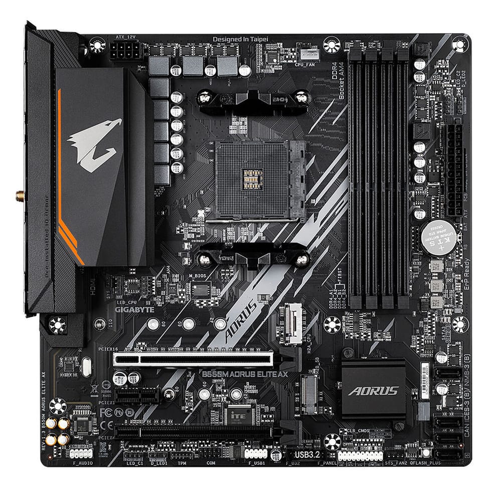 Gigabyte B550M AORUS ELITE AX — image 2