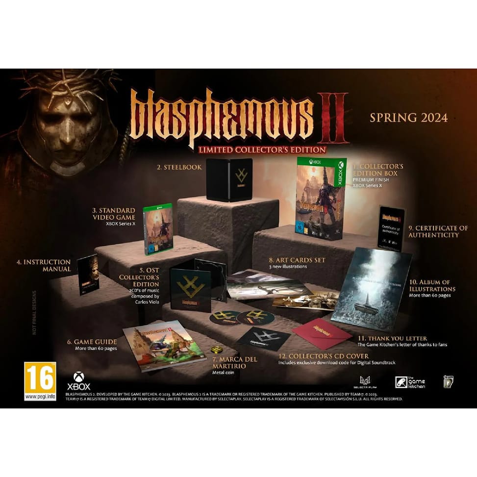 Blasphemous 2 Limited Collector's Edition Xbox — image 4